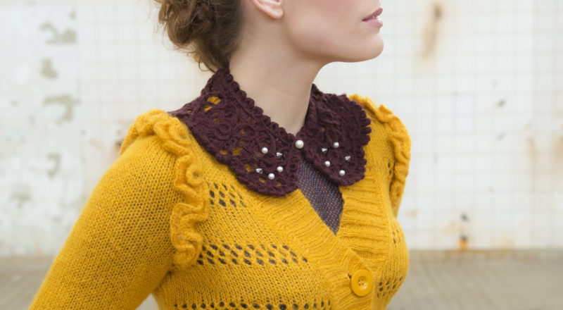 Yellow knitwear - Gele gebreide trui _ Fotografie Gerhard Witteveen