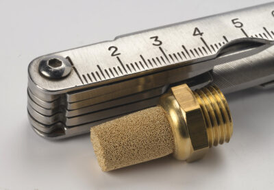 Extreme close-up productfotografie. Machineonderdeel voor productfotografie